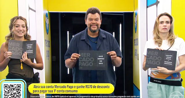 Samira, Babu Santana e Ana Paula Renault são sorteados para o Ganha-Ganha no BBB 26 Foto: Reprodução/BBB26/TV Globo
