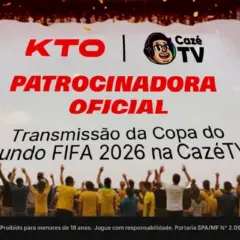 Bet KTO patrocinar&aacute; cobertura da Copa do Mundo de 2026 na Caz&eacute;TV
