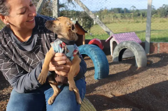 Equipe com seis profissionais é responsável pelos cuidados com os pets
(Foto: Leonardo Pereira)