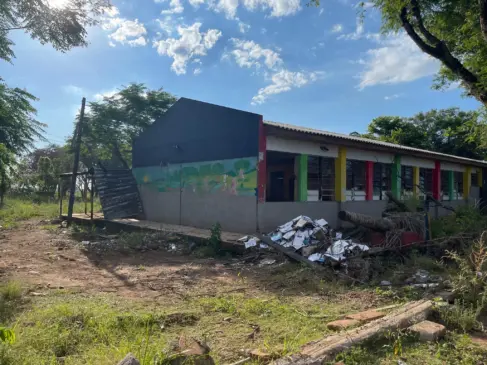 Escola foi desativada no final de 2024 (Foto: Leonardo Pereira/Folha do Mate)
