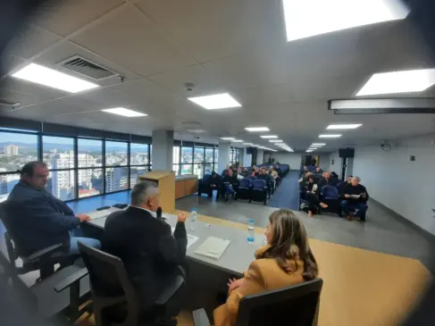Gestores tiveram reunião em Lajeado na manhã desta quarta-feira
(Foto: Paulo Schneider/Divulgação)