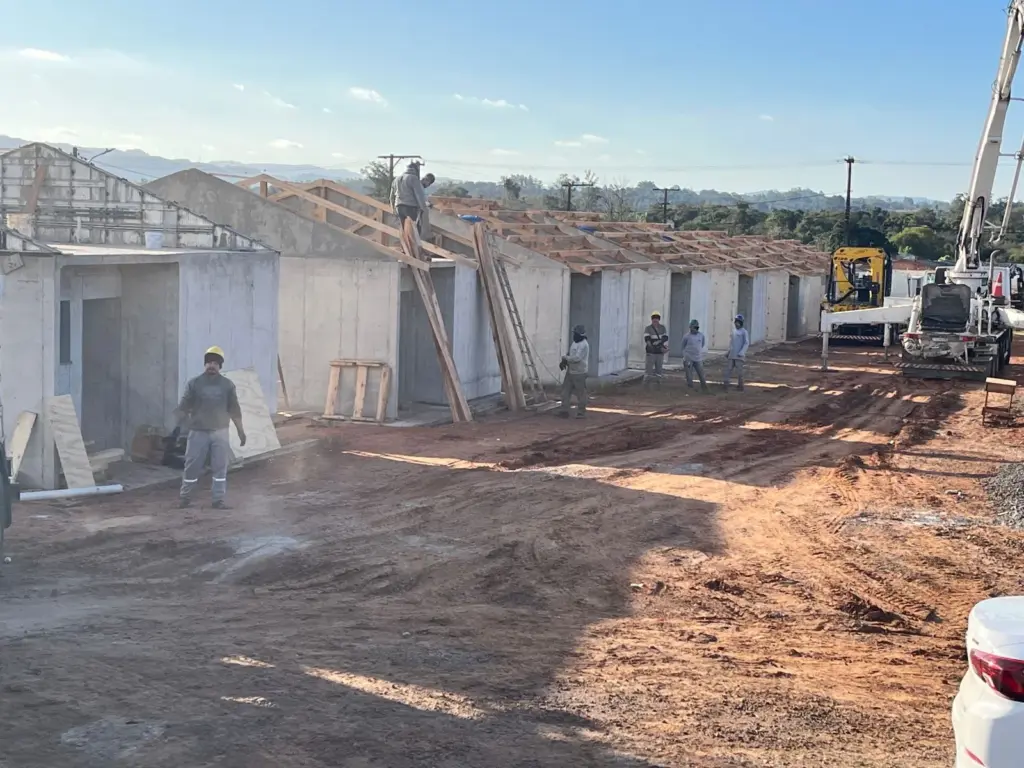 Objetivo é entregar a obra ainda este ano (Foto: Júnior Posselt/Folha do Mate)