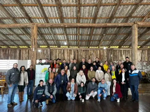 Reunião ocorreu no CTG Gaudérios da Querência, em Passo da Mangueira, que está inserido nos roteiros em desenvolvimento (Foto: Rodrigo Nascimento/Nascimento MKT)