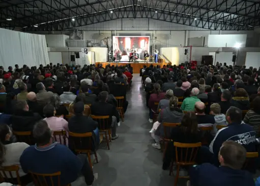 Seminário do Ciclo em Vale do Sol RS (Foto: Junio Nunes/SindiTabaco)
