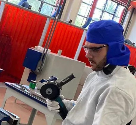 Em setembro, William disputa a seletiva nacional da WorldSkills, a maior competição de educação profissional do mundo. (Foto: Divulgação)