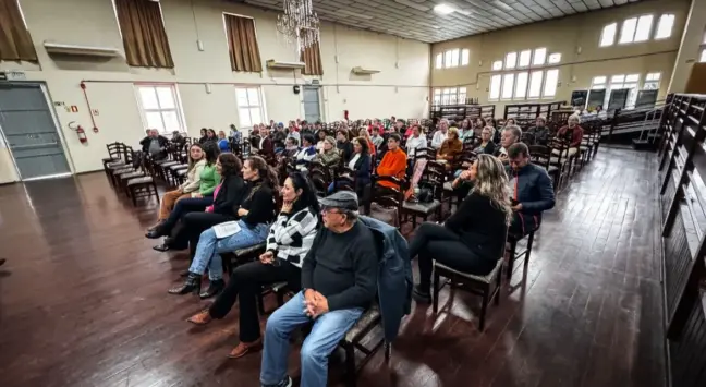 Evento reuniu cerca de 80 aposentados (Foto: AI Prefeitura)