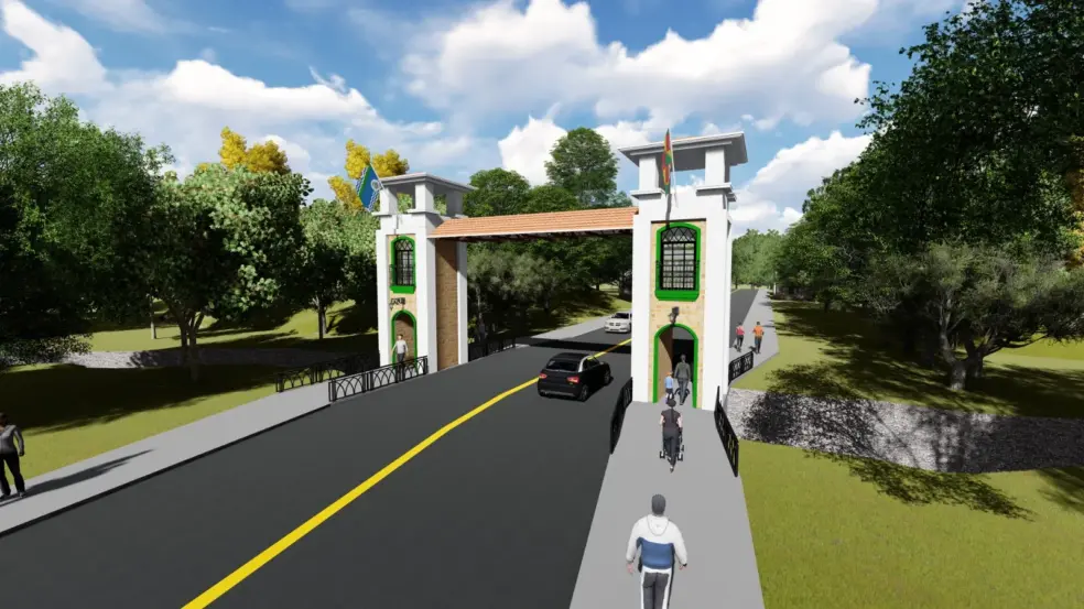 Projeto prevê pórtico no Túnel Verde (Imagem: AI Prefeitura)