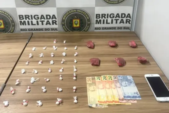 Ação da BM ocorreu nesta sexta-feira (Foto: Brigada Militar/Divulgação)