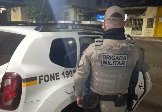 A ação ocorreu durante patrulhamento de rotina (Foto: Divulgação/Brigada Militar)
