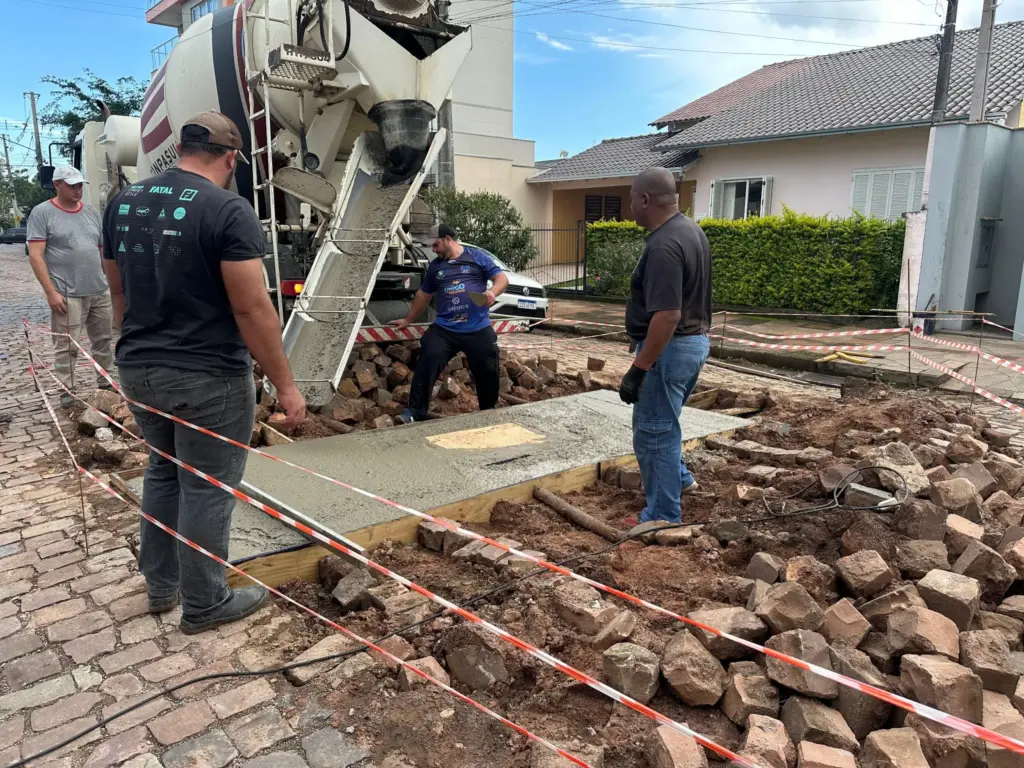 Local está parcialmente interditado (Foto: Divulgação/Prefeitura de Venâncio Aires)