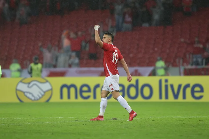 Borré marcou o gol da virada (Foto: Ricardo Duarte/Sport Club Internacional)