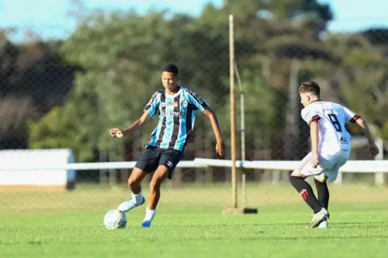 O Grêmio lidera o Grupo ‘A’ ao lado do próprio Progresso que será o adversário do Guarani neste sábado, 7, na cidade de Pelotas. (Foto: Ângelo Pieretti/Divulgação)