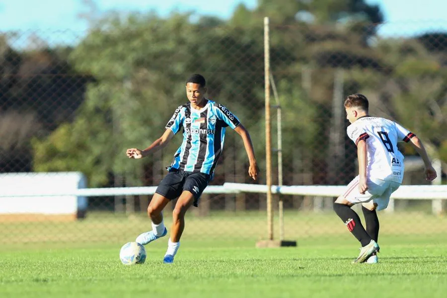 O Grêmio lidera o Grupo ‘A’ ao lado do próprio Progresso que será o adversário do Guarani neste sábado, 7, na cidade de Pelotas. (Foto: Ângelo Pieretti/Divulgação)