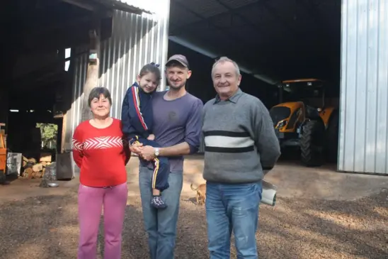 Ao lado da família, a secessão rural está garantida na propriedade dos Posselt