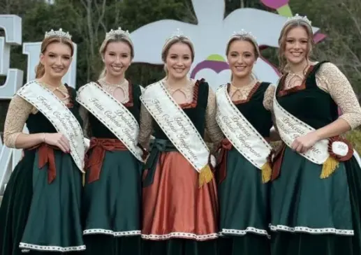 Soberanas aguardam público para a 28º Festa do Colono Imigrante