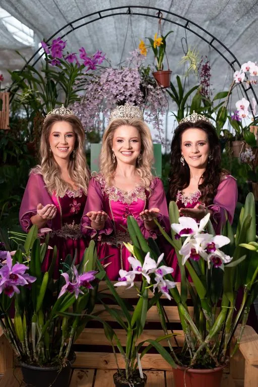Soberanas da 4ª Festa das Orquídeas