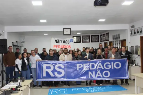 Movimento RS Pedágios Não chega a Mato Leitão em formato de audiência pública