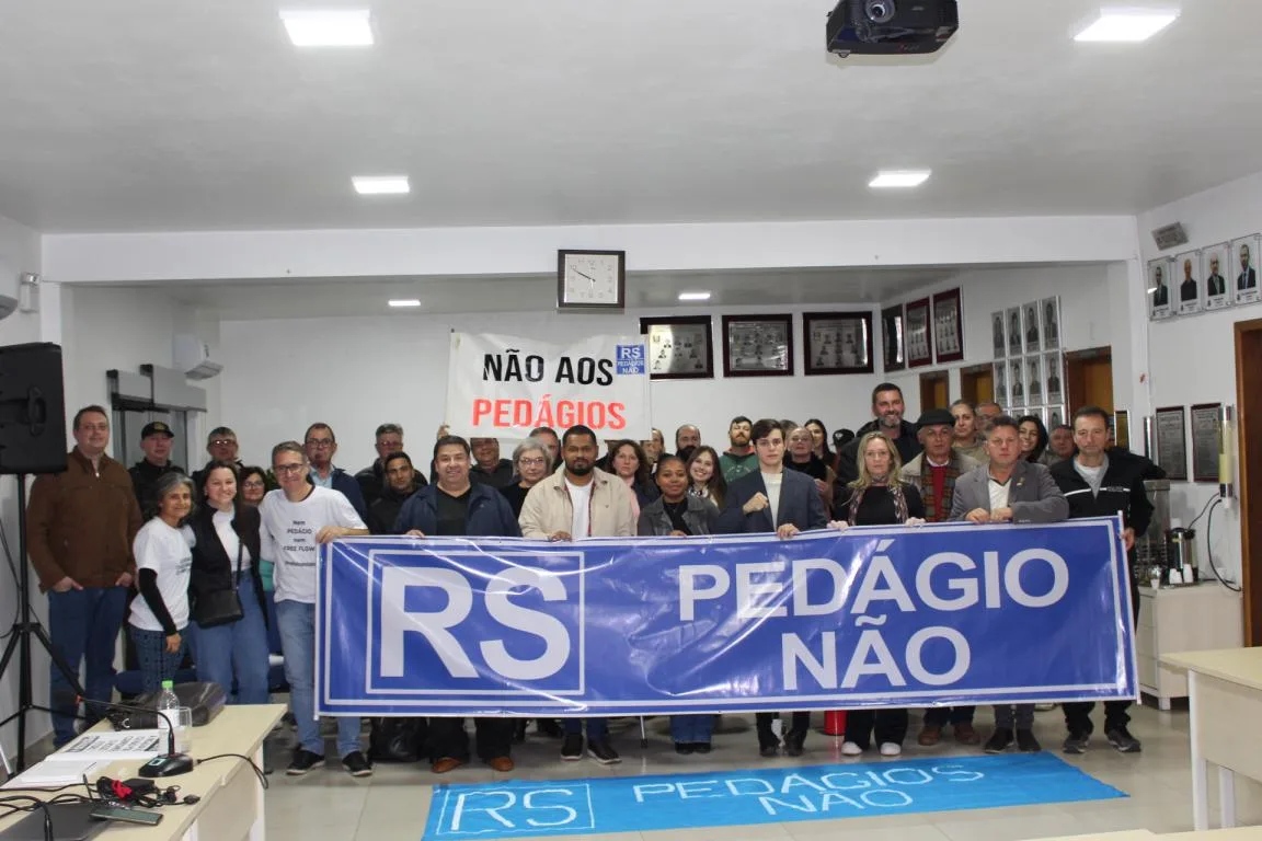 Movimento RS Pedágios Não chega a Mato Leitão em formato de audiência pública