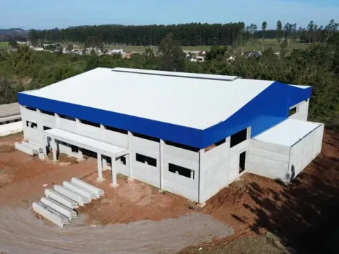 Obras do ginásio estão adiantadas