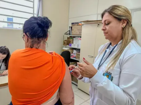 Vacina contra gripe pode ser feita a partir dos 6 meses de idade. (Foto: AI Prefeitura)