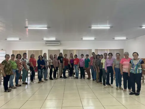 As 24 mulheres são representantes de localidades do interior de Venâncio Aires. (Foto: Luana Schweikart)