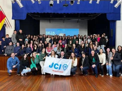 Antes da final, projeto contou com capacitação (Foto: Divulgação/JCI Venâncio)