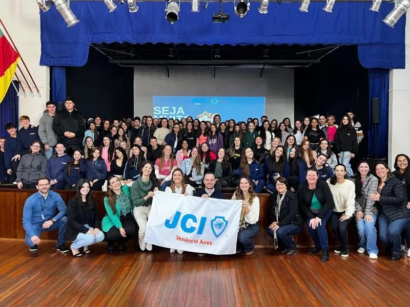 Antes da final, projeto contou com capacitação (Foto: Divulgação/JCI Venâncio)