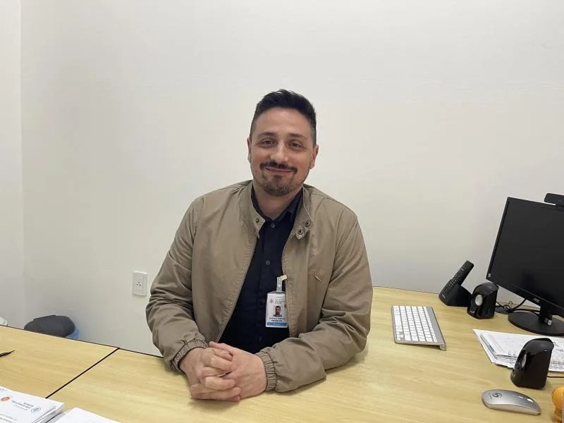 Marcelo Farinon está na presidência do HSSM desde julho de 2023 (Foto: Débora Kist/Folha do Mate)