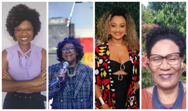 Tainara da Silva, Isabel Landim, Jaque Santos e Loni Lopes são as mulheres de Venâncio que receberão a honraria (Fotos: Arquivo pessoal)