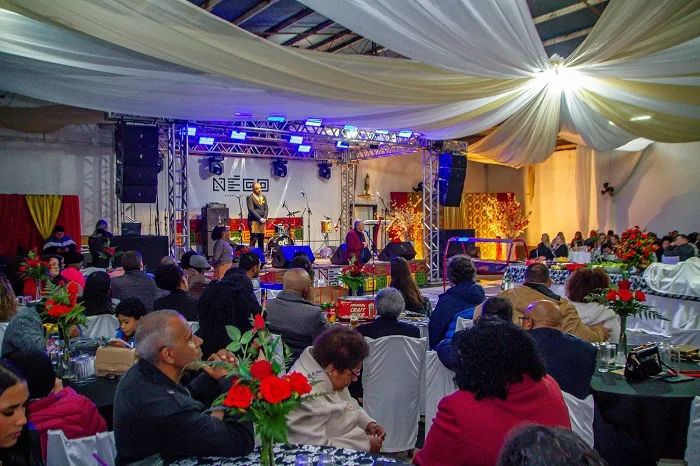 Evento reuniu cerca de 250 pessoas na sede da Sociedade Négo (Fotos: AI Négo/ Leandro Osório)