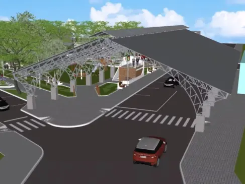 Estrutura será erguida na rua Rodolfo Antônio Bruckner (Foto: AI Prefeitura)