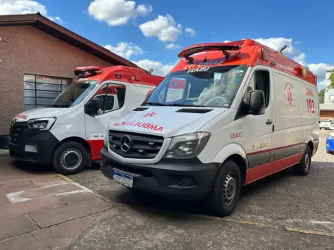 Renovação da frota do Samu é uma das propostas aprovadas dentro do PAC Seleções 2 (Foto AI Prefeitura)