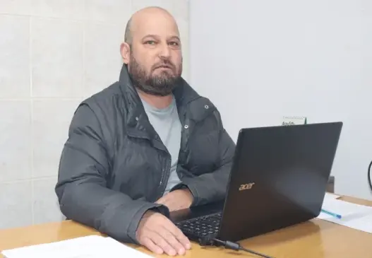 Daniel Fagundes da Silva estava atuando na Câmara de Vereadores desde o começo do ano (Foto: Assessoria de imprensa/Prefeitura de Mato Leitão)