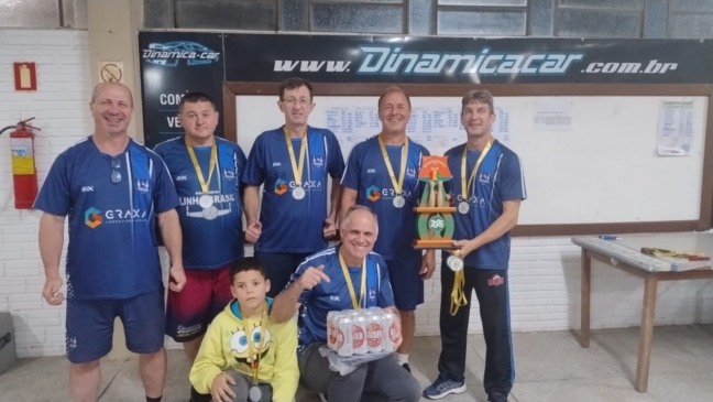 Depois do título em 2024, a equipe do Grêmio confirmou o favoritismo do Municipal de Grupos também em 2025. (Foto: Arquivo pessoal)