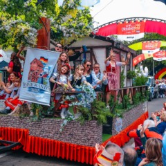 Carros participam do Desfile Noturno na sexta-feira, às 19h30min (Foto: Alencar da Rosa/AI Oktoberfest)