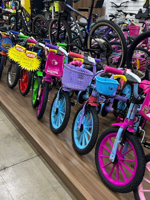 Arly Bikes oferece diversos produtos relacionados a bicicletas
(Foto: Divulgação)