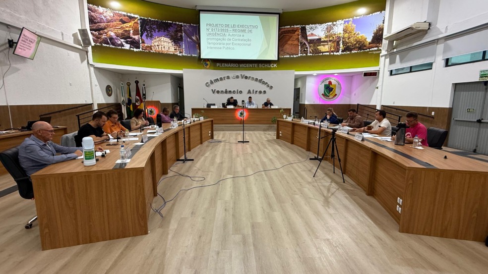 No total, oito matérias foram apreciadas no período da Ordem do Dia (Foto: Fernanda Bergmann/AI Câmara)