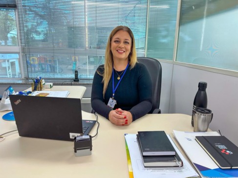 Nova coordenadora da Vigilância Sanitária e Ambiental, Cristiane destaca ações do setor e importância da participação da comunidade nas medidas de prevenção (Foto: AI Prefeitura)