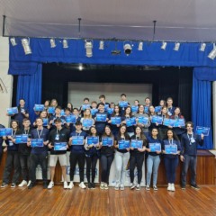 Alunos foram premiados por projetos de inovação em diferentes áreas
(Foto: Divulgação)