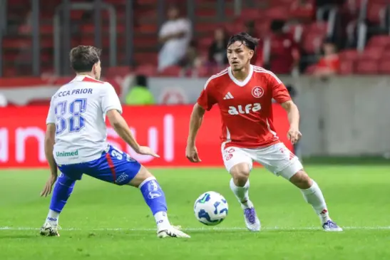Inter vence o Fortaleza por 2 a 1 no Beira-Rio