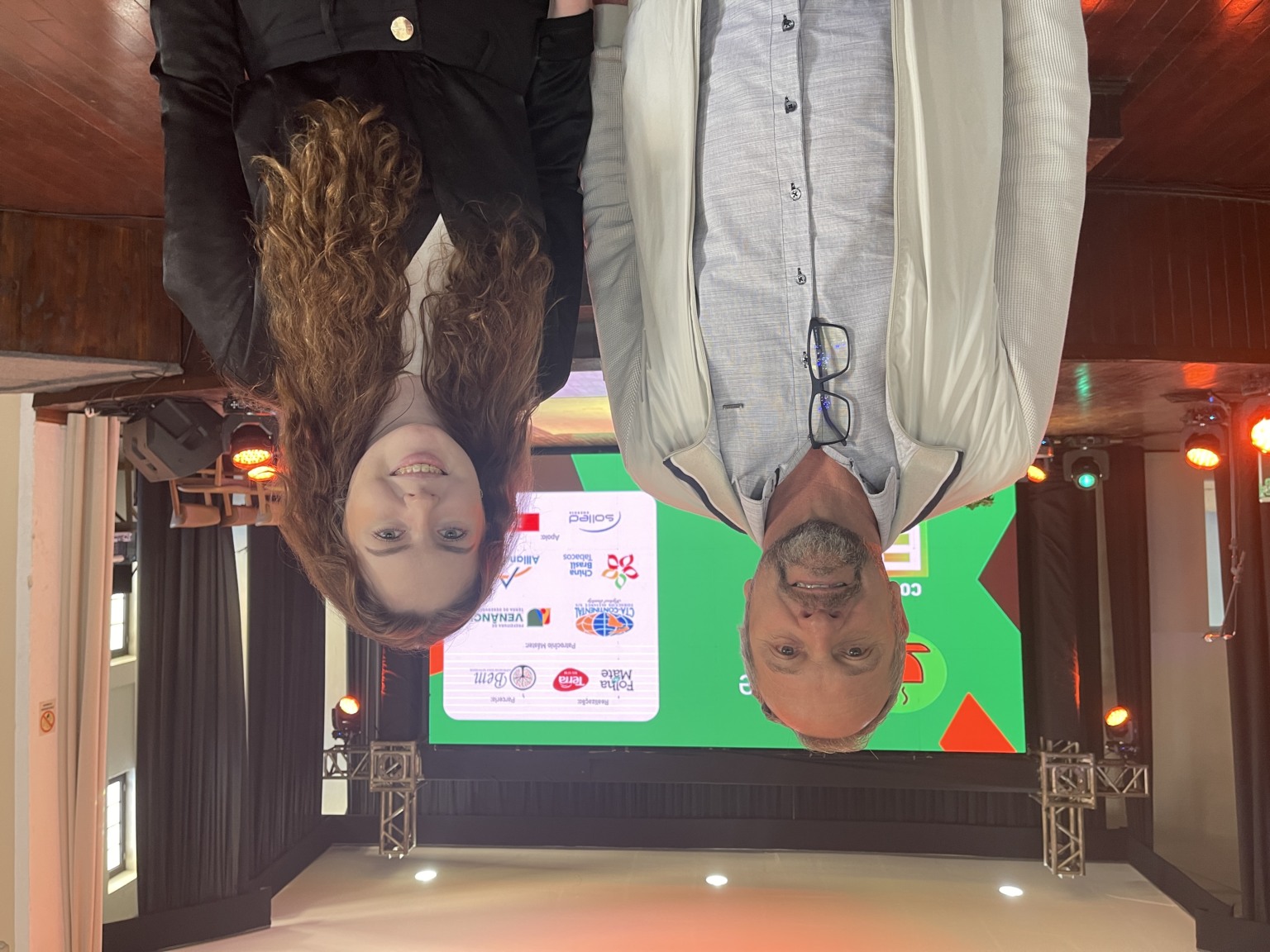 Ricardo Jasper e Brenda Blanco  (Certel Energia)
