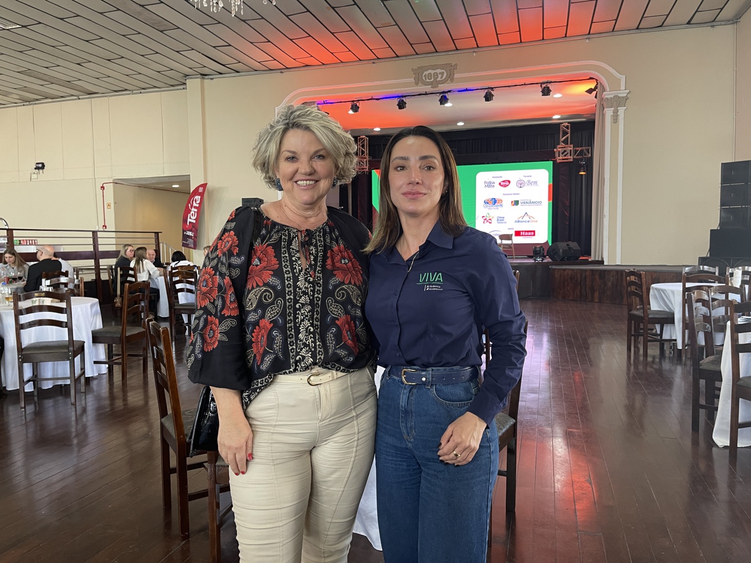 Lisete Stertz (Caciva) e Vivian Resch (Viva Consultoria)