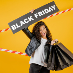 Das vitrines do shopping às telas do celular, a Black Friday movimenta o varejo e exige planejamento para garantir boas oportunidades (Créditos: FREEPICK)