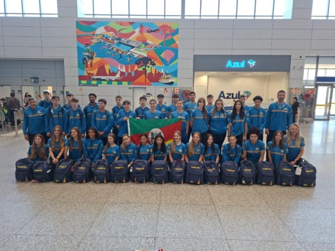 Atleta de Mato Leitão viajou com a delegação gaúcha