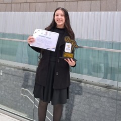 Quéren viaja para Chapecó, onde participa da final do Oratória