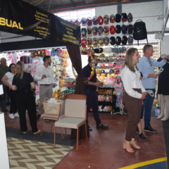 Feira comercial, de serviços, artesanal e de produtos coloniais (Fotos: Caco Villanova/Folha do Mate)