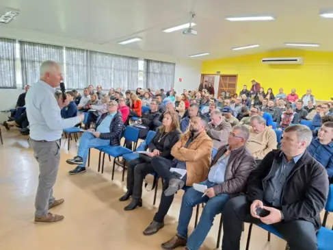 Participação dos conselhos foi destacada pelo presidente do Corede VRP, Heitor Álvaro Petry (Foto: AI Corede VRP)