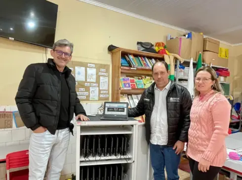 Equipamentos prometem auxiliar a logística das escolas (Foto: AI Prefeitura)