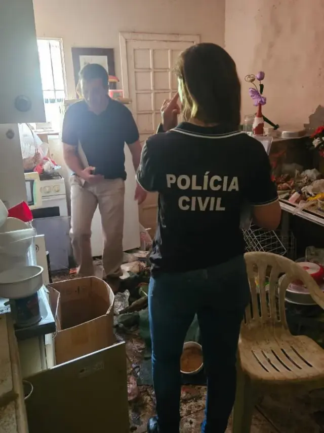 Ação foi realizada na tarde de hoje em Santa Cruz do Sul (Foto: Divulgação/ Polícia Civil)