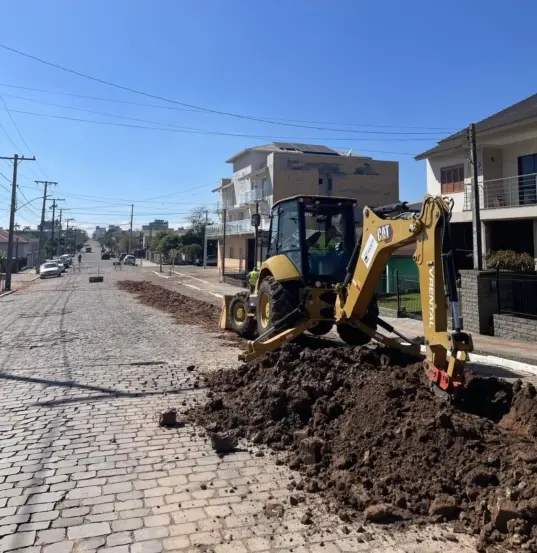Trabalhos seguem em quatro bairros de Venâncio (Foto: Divulgação)